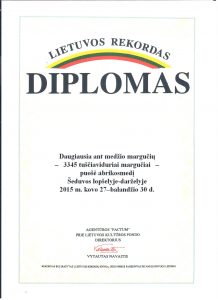 Read more about the article Šeduvos lopšelį-darželį pasiekė rekordininko diplomas