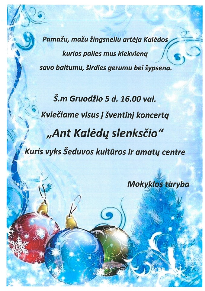 You are currently viewing Kalėdinis koncertas tėveliams