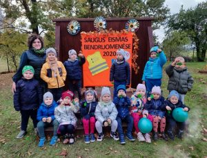 Read more about the article Saugaus eismo projektas startavo Šeduvos lopšelyje-darželyje
