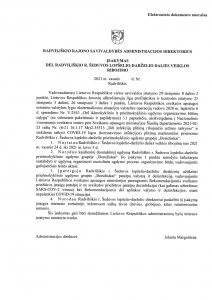 Read more about the article Įsakymas dėl grupės uždarymo