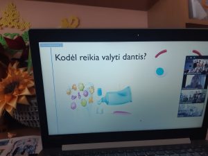 Read more about the article Nuotoliniai užsiėmimai  ,,Dantys, jų reikšmė ir priežiūra“