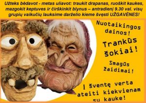 Read more about the article Užgavėnės Radviliškio r. Šeduvos lopšelyje-darželyje