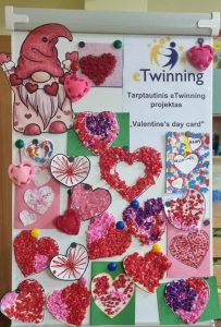 Read more about the article Tarptautinis eTwinning projektas “Valentine’s day card”