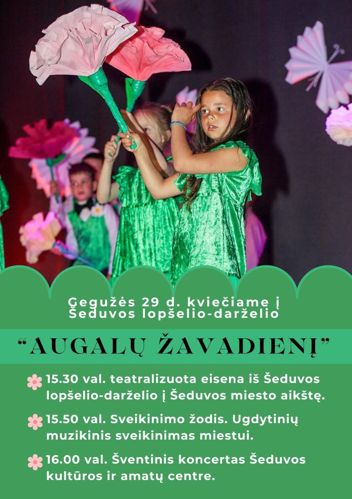 You are currently viewing Kvietimas į “Augalų Žavadienis”