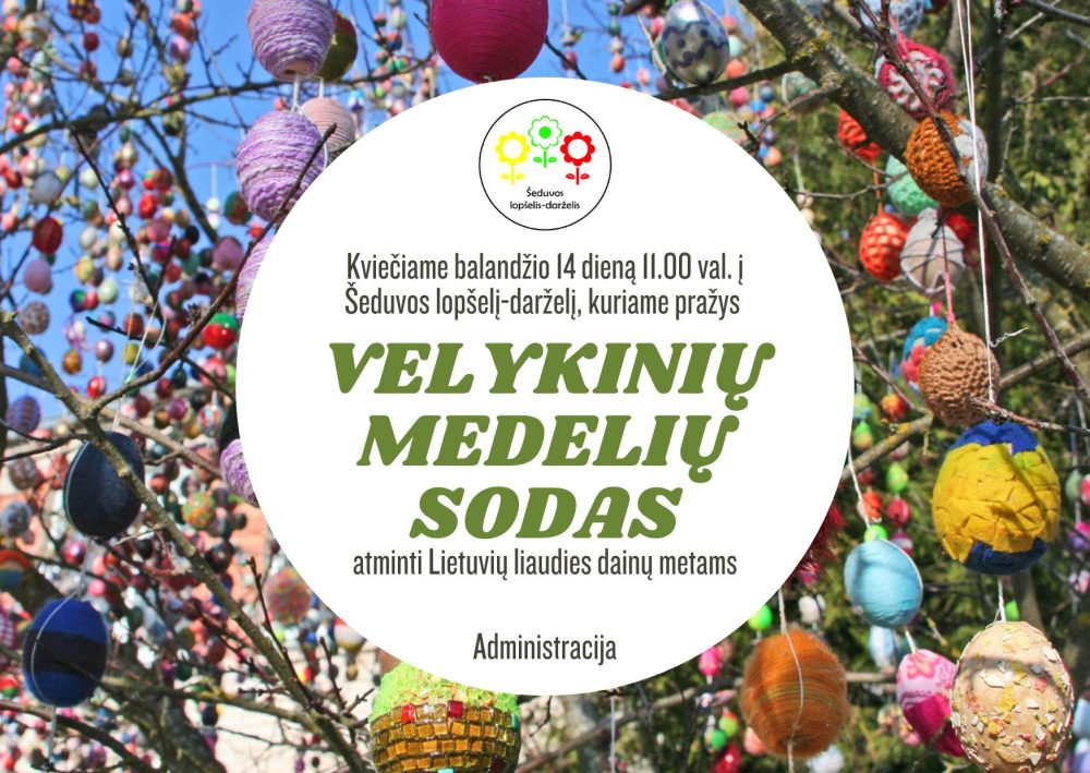 You are currently viewing Kvietimas į Velykinių medelių sodą