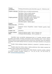 Read more about the article Šeduvos lopšelis-darželis, kaip projekto partneris, kartu su Radviliškio rajono savivaldybe įgyvendina projektą “Priedangų infrastruktūros plėtra Radviliškio rajone”