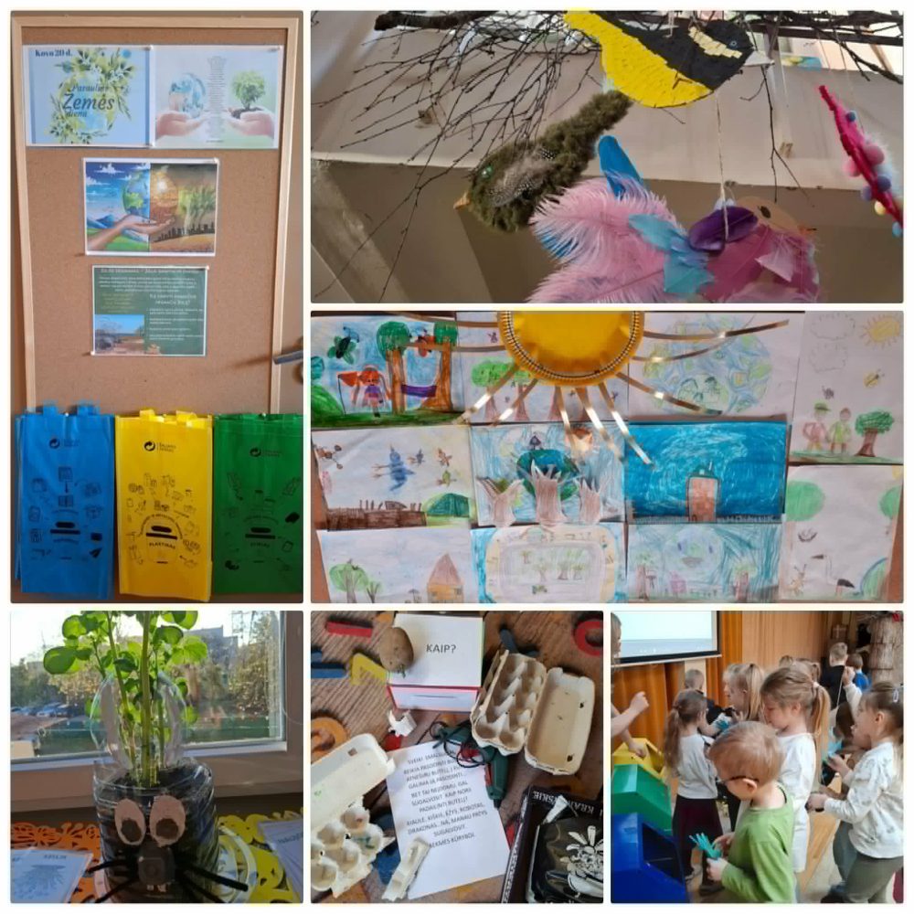 You are currently viewing Tarptautinė ikimokyklinio ir priešmokyklinio amžiaus vaikų bei pedagogų piešinių paroda „Tvari ateitis mano akimis“