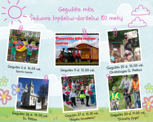 Read more about the article Šeduvos lopšeliui-darželiui 80 metų