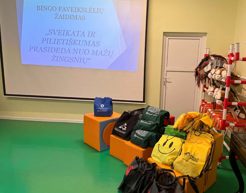 Šeduvos lopšelyje-darželyje skambėjo džiugus „BINGO!“